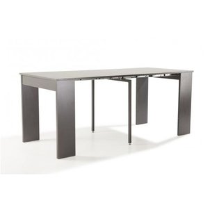 console extensible grise 180cm laqu marie line console extensible grise 180cm laqu marie line - Table Console Extensible Blanc Laque console extensible grise 180cm laqu marie line console extensible grise 180cm laqu marie line - Table Console Extensible Blanc Laque