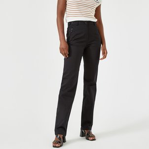 Pantalon, satin de coton stretch ANNE WEYBURN
