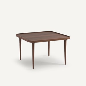 Salontafel in massief notenhout Magosia, groot model AM.PM