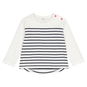 Gestreiftes Shirt, 1 Monat - 3 Jahre LA REDOUTE COLLECTIONS image