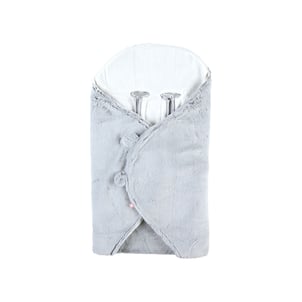 Couverture Nomade Hiver gris clair NOUKIE'S