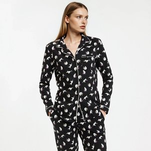 Pyjama en coton, imprimé chats SO'HOME