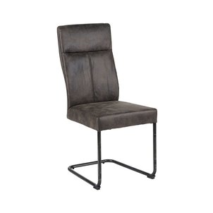 chaise en tissu microfibres gris et pieds mtal noir 45x61x99cm chaise en tissu microfibres gris et - Chaise En Tissu Gris chaise en tissu microfibres gris et pieds mtal noir 45x61x99cm chaise en tissu microfibres gris et - Chaise En Tissu Gris