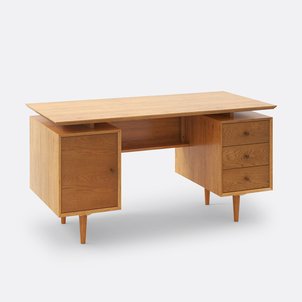 Bureau vintage double caisson, Quilda LA REDOUTE INTERIEURS