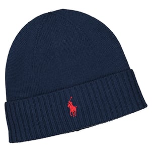 Wollen muts met opvallende pony POLO RALPH LAUREN