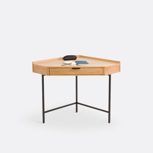 Bureau console d'angle 1 tiroir, Volga LA REDOUTE INTERIEURS