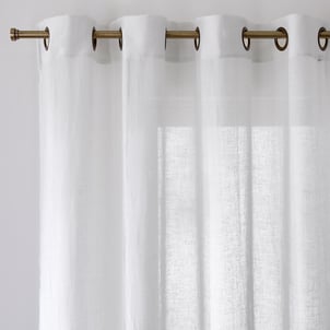 Voilage polyester et lin oeillet Aron LA REDOUTE INTERIEURS