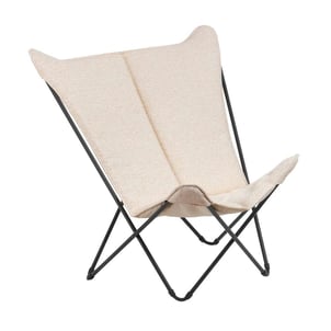 Fauteuil papillon matelassé grande largeur - SPHINX LAFUMA MOBILIER