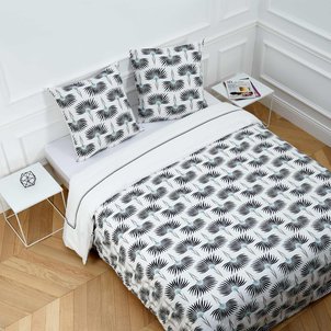 parure de lit coton percale lily blanc et noir parure de lit coton percale lily blanc - Parure De Lit 90x140 parure de lit coton percale lily blanc et noir parure de lit coton percale lily blanc - Parure De Lit 90x140