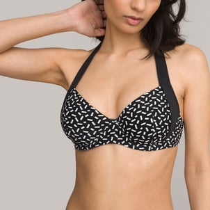 Haut de maillot de bain foulard, imprimé graphique LA REDOUTE COLLECTIONS