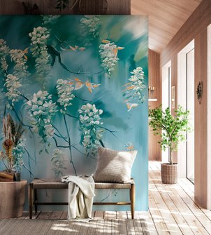 Papier peint panoramique WISTERIA LE PAPIERS DE NINON