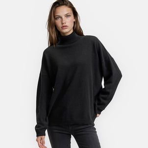 Pull col roulé, en fine maille cachemire LA REDOUTE COLLECTIONS