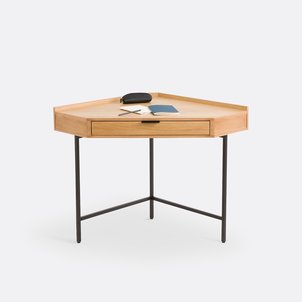 Bureau console d'angle 1 tiroir, Volga LA REDOUTE INTERIEURS