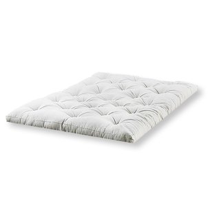 Matelas Futon Traditionnel 100% coton EUROPE & NATURE 