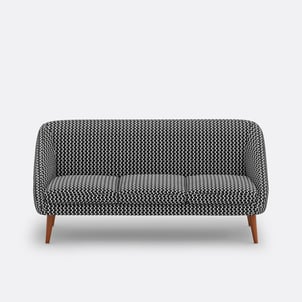 Canapé polyester, 2 ou 3 places, Séméon LA REDOUTE INTERIEURS