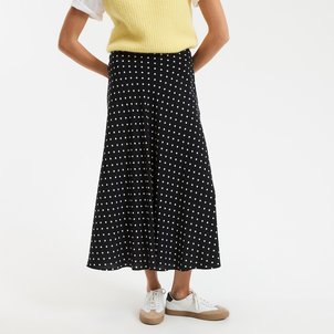 Polka Dot Full Maxi Skirt LA REDOUTE COLLECTIONS