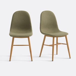 Set van 2 stoelen, geweven stof, Polina LA REDOUTE INTERIEURS