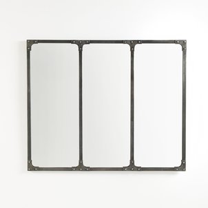 Lenaig Industrial Metal Mirror 120x100cm LA REDOUTE INTERIEURS
