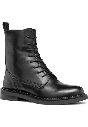Bottines lacées en cuir, SERILDA GEOX