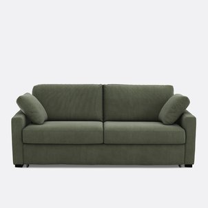 Canapé convertible, 2, 3 ou 4 places, Comfort Bultex®, en velours côtelé, TIMOR LA REDOUTE INTERIEURS