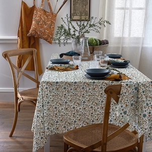 Nappe impimée en coton lavé, Kalyan LA REDOUTE INTERIEURS