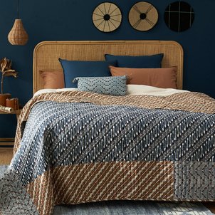 Покрывало Kantha из осветленного хлопка, Midako LA REDOUTE INTERIEURS