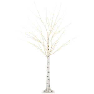 Arbre illuminé PP Blanc HOMCOM