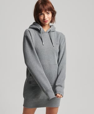 Robe sweat à capuche brodée Vintage Logo SUPERDRY