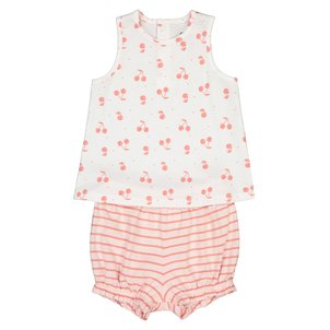 2-teiliges Set aus Top und Spielhose, 1 Monat - 3 Jahre LA REDOUTE COLLECTIONS image