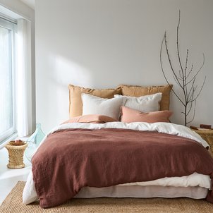 Housse de couette en lin lavé, Linot LA REDOUTE INTERIEURS