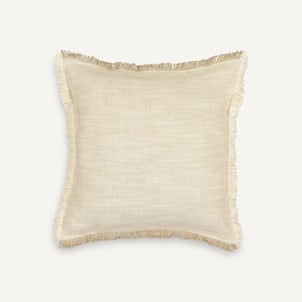 Housse de coussin en lin et coton Kamsy AM.PM