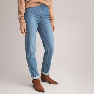 Jean regular, droit, en coton Bio LA REDOUTE COLLECTIONS