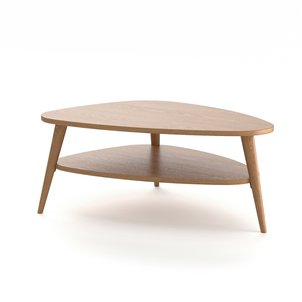 Table basse vintage, double plateau, Quilda LA REDOUTE INTERIEURS