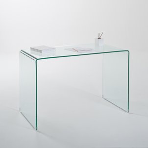 Письменный стол из стекла