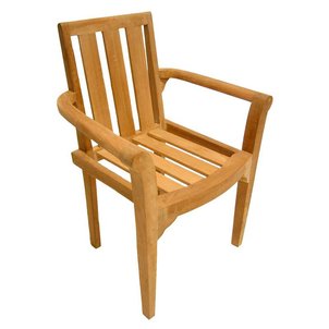 fauteuil de jardin en teck brut massif empilable 92cm summer fauteuil de jardin en teck brut - Fauteuil En Bois fauteuil de jardin en teck brut massif empilable 92cm summer fauteuil de jardin en teck brut - Fauteuil En Bois
