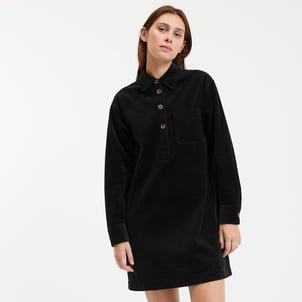 Robe courte velours côtelé, Signature ALBANE LA REDOUTE COLLECTIONS