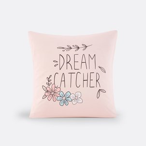 Kussensloop in biologisch katoen, Dream Catcher SO'HOME