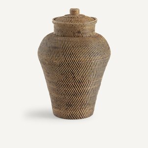 Корзина Ø42 x В.67 см из ротанга и бамбука, Brazil / Бразил AM.PM