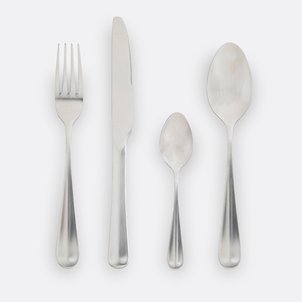 16-Piece Materi Matte Stainless Steel Cutlery Set LA REDOUTE INTERIEURS