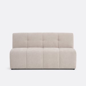 Banqueta de mesa modular, 3 plazas, de chenilla fina, ANETA LA REDOUTE INTERIEURS