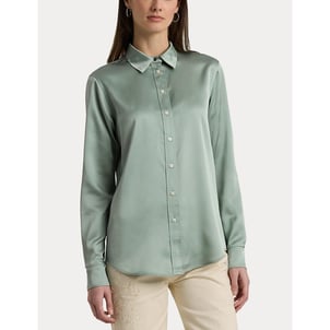 Chemise satinée manches longues JAMELKO LAUREN RALPH LAUREN