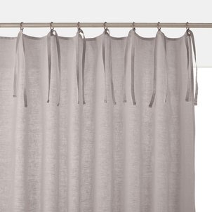 Rideau en lin marron taupe | La Redoute Rideau en lin marron taupe | La Redoute