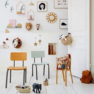 Bureau et chaise d’écolier vintage Buton LA REDOUTE INTERIEURS