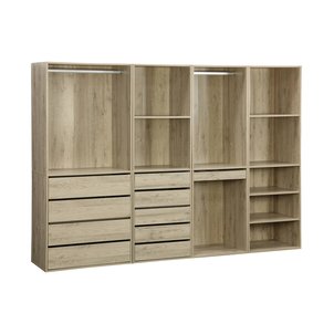 Kit dressing modulable décor bois 4 éléments NEPAL SWEEEK