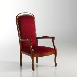 Cadeira de braços "voltaire" revestimento veludo, Méa LA REDOUTE INTERIEURS