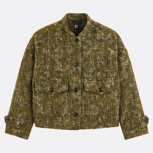 Veste courte et ample, fermeture boutonnée  LA REDOUTE COLLECTIONS