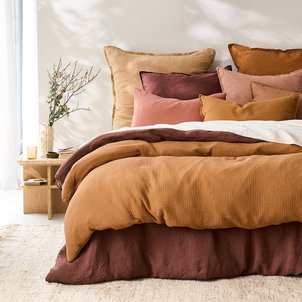 Housse de couette unie en gaze de coton, Kumla LA REDOUTE INTERIEURS