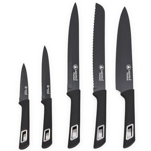 coffret 5 couteaux en acier en revtement cramique noir casko qualit pro laguiole - Coffret Couteau Ceramique coffret 5 couteaux en acier en revtement cramique noir casko qualit pro laguiole - Coffret Couteau Ceramique