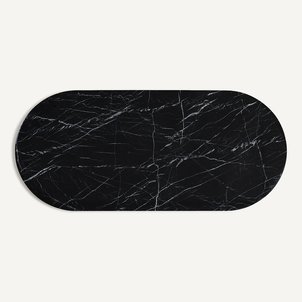 Plateau de table ovale en marbre, L220 cm, Ovalo AM.PM