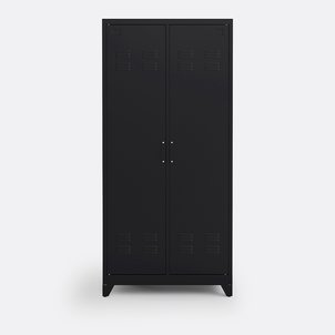 Kleiderschrank Hiba mit 2 Türen, Stahl LA REDOUTE INTERIEURS